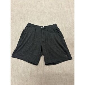 Vuori Ponto Performance Shorts Mens Size Medium Charcoal Gray Soft Athletic